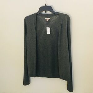 Gray Women's size SP Cardigan Sweater
